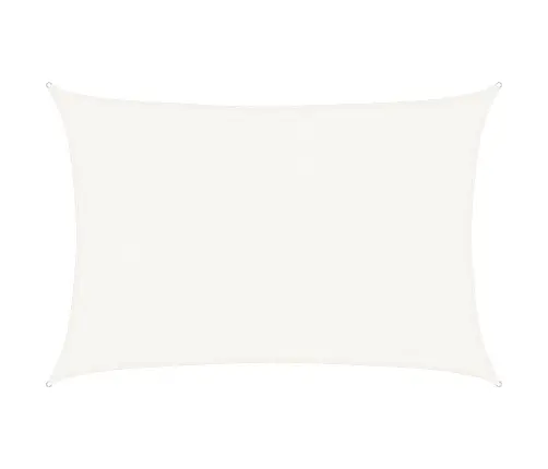 Saulessargs, 160 G/M², Balts, 3X5 M, Hdpe Vidaxl