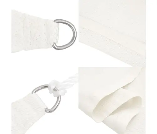 Uždanga Nuo Saulės, Baltos Spalvos, 3,5X5M, Hdpe, 160G/M²