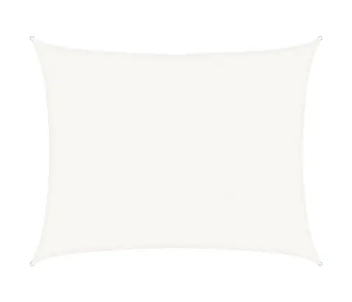 Saulessargs, 160 G/M², Balts, 6X7 M, Hdpe Vidaxl