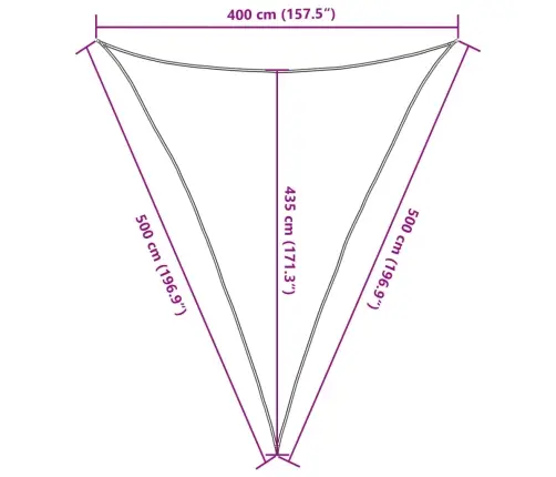 Saulessargs, 160 G/M², Balts, 4X5X5 M, Hdpe Vidaxl
