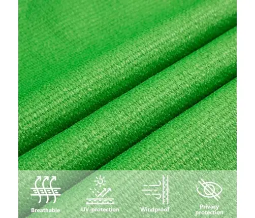 Uždanga Nuo Saulės, Šviesiai Žalia, 2,5X3M, Hdpe, 160G/M²