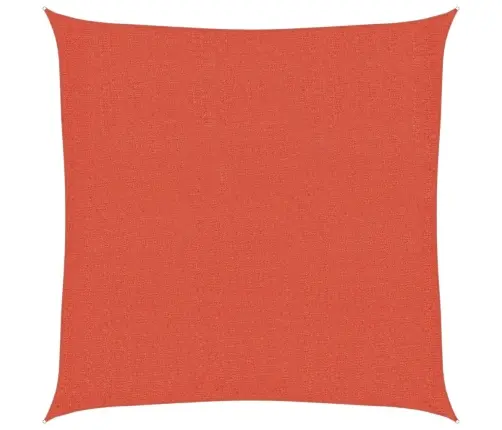 Saulessargs, 160 G/M², Sarkanbrūns, 3X3 M, Hdpe Vidaxl