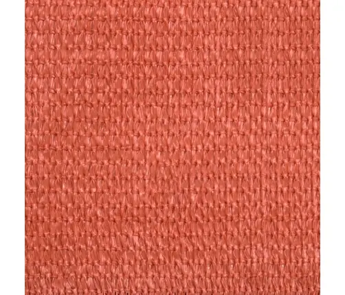 Päikesepuri 160 G/M² Kandiline, Terrakota, 4,5X4,5 M, Hdpe