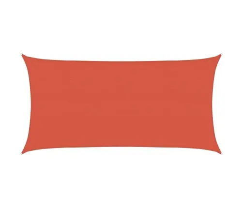 Uždanga Nuo Saulės, Terakota Spalvos, 2X3,5M, Hdpe, 160G/M²