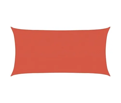 Saulessargs, 160 G/M², Sarkanbrūns, 2,5X4,5 M, Hdpe Vidaxl