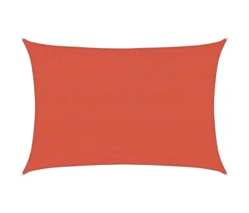 Päikesepuri 160 G/M² Ristkülik, Terrakota, 3,5X5 M, Hdpe