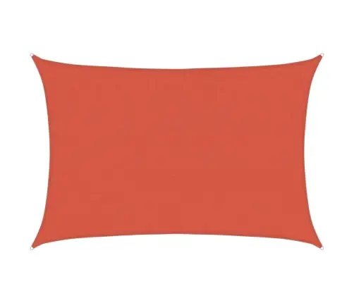 Saulessargs, 160 G/M², Sarkanbrūns, 4X5 M, Hdpe Vidaxl