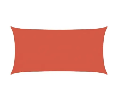 Saulessargs, 160 G/M², Sarkanbrūns, 4X7 M, Hdpe Vidaxl