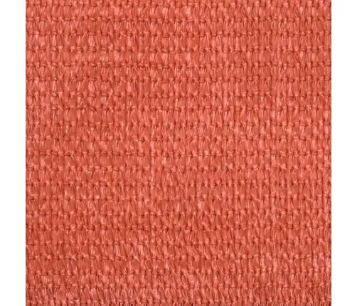 Päikesepuri 160 G/M² Terrakota, 3 X 3 X 3 M, Hdpe