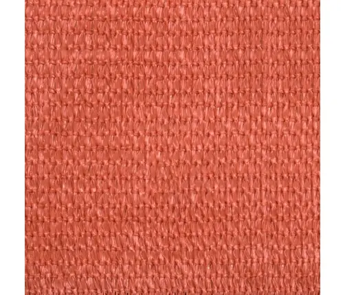 Saulessargs, 160 G/M², Sarkanbrūns, 3/4X2 M, Hdpe Vidaxl