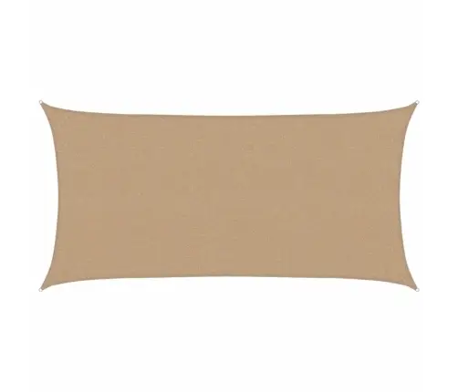 Saulessargs, 160 G/M², Pelēkbrūns, 2,5X4,5 M, Hdpe Vidaxl