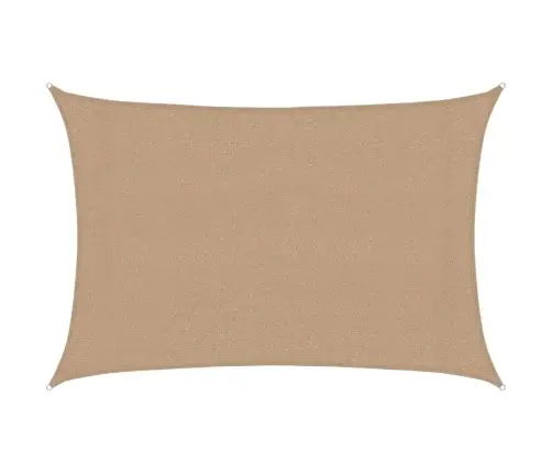 Saulessargs, 160 G/M², Pelēkbrūns, 3X4 M, Hdpe Vidaxl