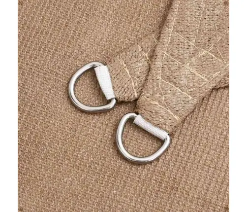 Saulessargs, 160 G/M², Pelēkbrūns, 3X4 M, Hdpe Vidaxl