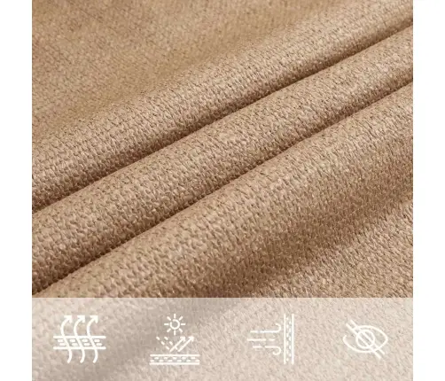 Burė Nuo Saulės, Taupe Spalvos, 3X6M, Hdpe, 160G/M²