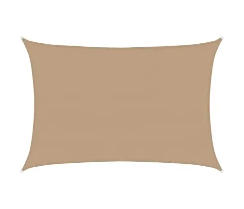 Saulessargs, 160 G/M², Pelēkbrūns, 5X7 M, Hdpe Vidaxl