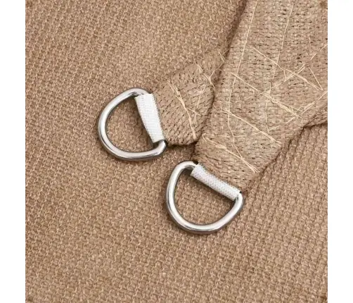 Uždanga Nuo Saulės, Taupe, 2,5X2,5X3,5M, Hdpe, 160G/M²