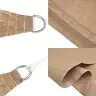 Päikesepuri 160 G/M², Pruunikashall, 3,5 X 3,5 X 4,9 M, Hdpe