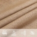 Uždanga Nuo Saulės, Taupe Spalvos, 3,5X3,5X4,9M, Hdpe, 160G/M²