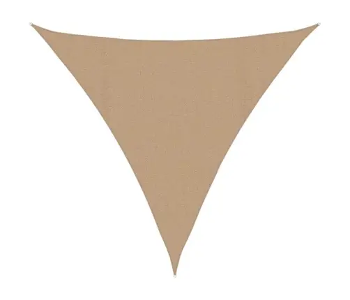 Saulessargs, 160 G/M², Pelēkbrūns, 4,5X4,5X4,5 M, Hdpe Vidaxl