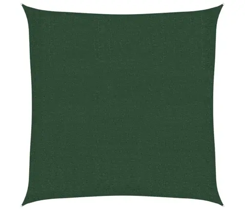 Saulessargs, 160 G/M², Tumši Zaļš, 3X3 M, Hdpe Vidaxl