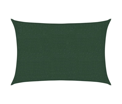 Saulessargs, 160 G/M², Tumši Zaļš, 2X3 M, Hdpe Vidaxl