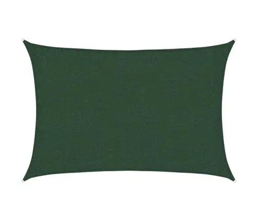 Saulessargs, 160 G/M², Tumši Zaļš, 2X3 M, Hdpe Vidaxl