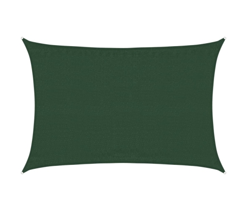 Uždanga Nuo Saulės, Tamsiai Žalia, 3,5X4,5M, Hdpe, 160G/M²