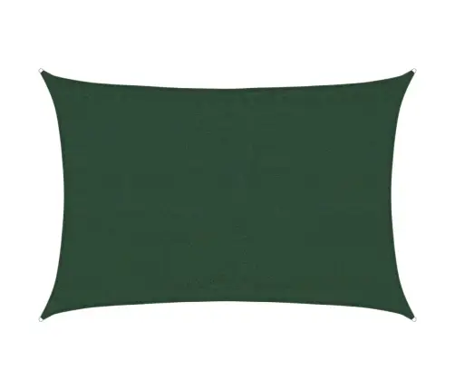 Saulessargs, 160 G/M², Tumši Zaļš, 3,5X5 M, Hdpe Vidaxl