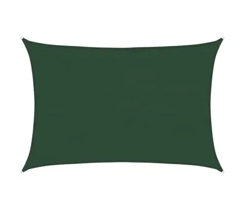 Saulessargs, 160 G/M², Tumši Zaļš, 4X6 M, Hdpe Vidaxl