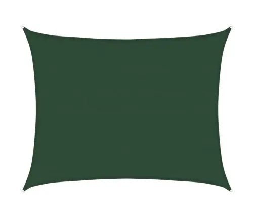Saulessargs, 160 G/M², Tumši Zaļš, 6X7 M, Hdpe Vidaxl