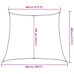 Uždanga Nuo Saulės, Tamsiai Žalia, 4/5X4M, Hdpe, 160G/M²
