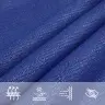 Päikesepuri, 160 G/M², Sinine, 2,5 X 2,5 M, Hdpe