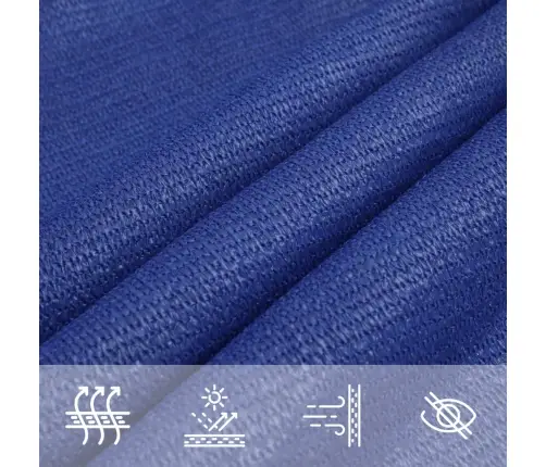 Päikesepuri 160 G/M² Ristkülik, Sinine, 2,5X5 M, Hdpe