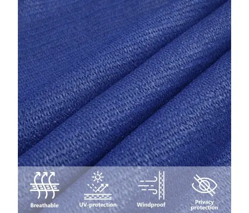 Päikesepuri 160 G/M² Ristkülik, Sinine, 2,5X5 M, Hdpe