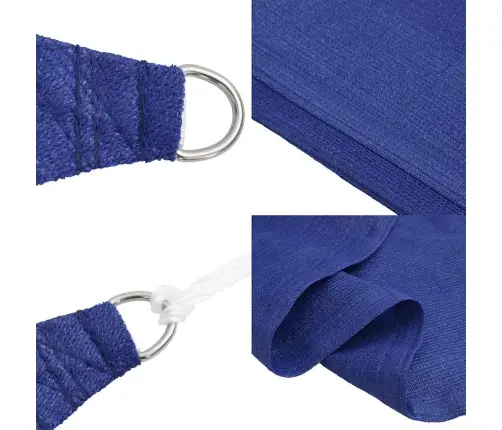 Saulessargs, 160 G/M², Taisnstūra, Zils, 3,5X5 M, Hdpe Vidaxl