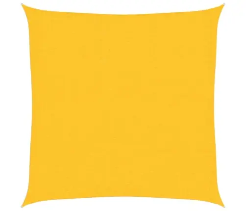 Saulessargs, 160 G/M², Dzeltens, 2,5X2,5 M, Hdpe Vidaxl