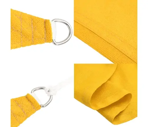 Päikesepuri 160 G/M² Kollane, 2,5 X 4 M, Hdpe