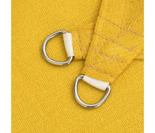 Saulessargs, 160 G/M², Dzeltens, 3,6X3,6X3,6 M, Hdpe Vidaxl