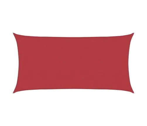 Saulessargs, 160 G/M², Sarkans, 2X4 M, Hdpe Vidaxl