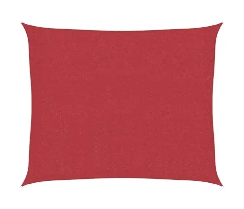 Saulessargs, 160 G/M², Sarkans, 2,5X3 M, Hdpe Vidaxl