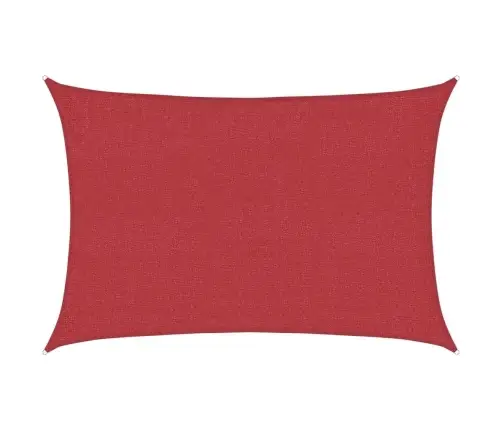 Uždanga Nuo Saulės, Raudonos Spalvos, 2,5X3,5M, Hdpe, 160G/M²