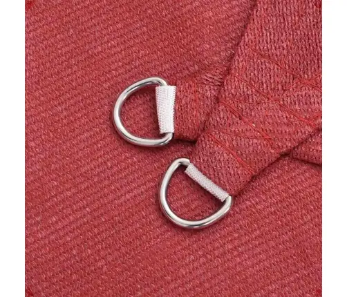 Uždanga Nuo Saulės, Raudona, 3,5X3,5X4,9M, Hdpe, 160G/M²