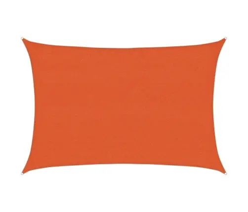 Saulessargs, 160 G/M², Oranžs, 2,5X4 M, Hdpe Vidaxl