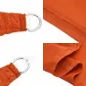 Burė Nuo Saulės, Oranžinės Spalvos, 4X6M, Hdpe, 160G/M²