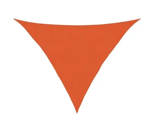 Saulessargs, 160 G/M², Oranžs, 3X3X4,2 M, Hdpe Vidaxl