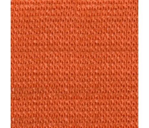 Saulessargs, 160 G/M², Oranžs, 4X5X5 M, Hdpe Vidaxl