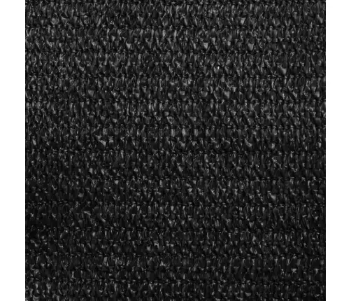 Saulessargs, 160 G/M², Melns, 5X5 M, Hdpe Vidaxl