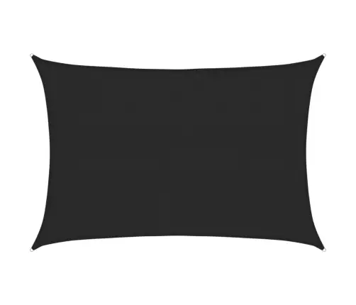 Saulessargs, 160 G/M², Melns, 3X4,5 M, Hdpe Vidaxl