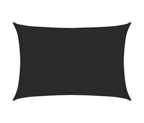 Saulessargs, 160 G/M², Melns, 4X5 M, Hdpe Vidaxl