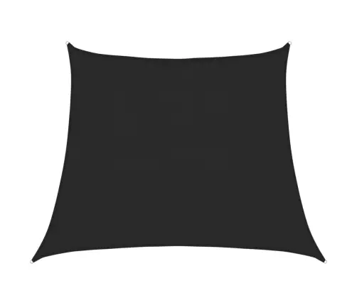 Saulessargs, 160 G/M², Melns, 3/4X3 M, Hdpe Vidaxl